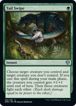 Tail Swipe (Dominaria United) Near Mint