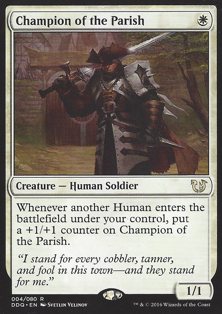 Champion of the Parish (Duel Decks: Blessed vs Cursed) Near Mint