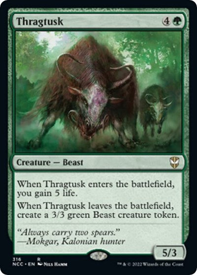 Thragtusk (Commander: Streets of New Capenna) Near Mint