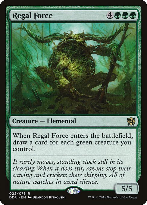 Regal Force (Duel Decks: Elves vs Inventors) Near Mint
