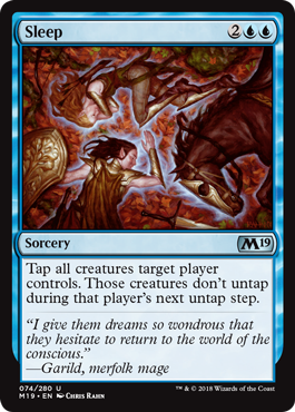 Sleep (Magic 2019 Core Set) Near Mint