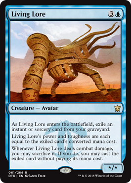 Living Lore (Dragons of Tarkir) Near Mint