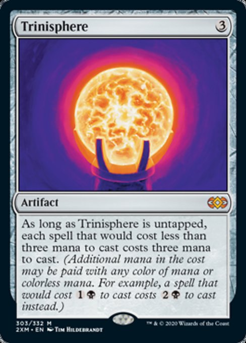 Trinisphere (Double Masters) Light Play Foil