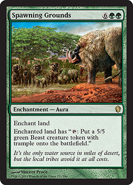 Spawning Grounds (Commander 2013 Edition) Medium Play