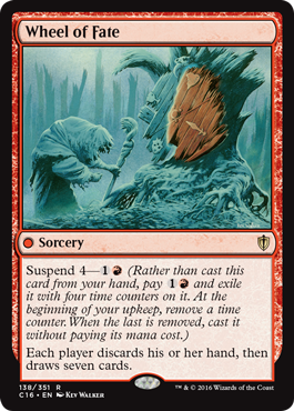 Wheel of Fate (Commander 2016 Edition) Medium Play