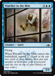 Watcher in the Mist (Guilds of Ravnica) Medium Play