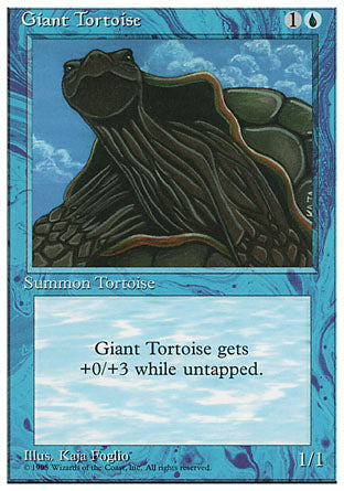 Giant Tortoise (4th Edition) Heavy Play