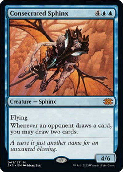 Consecrated Sphinx (Double Masters 2022) Near Mint Foil