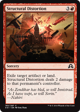 Structural Distortion (Shadows Over Innistrad) Medium Play