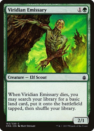 Viridian Emissary (Commander Anthology) Light Play