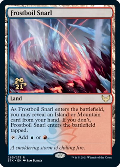 Frostboil Snarl (Promos: Prerelease Cards) Near Mint Foil