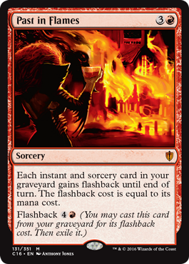 Past in Flames (Commander 2016 Edition) Near Mint