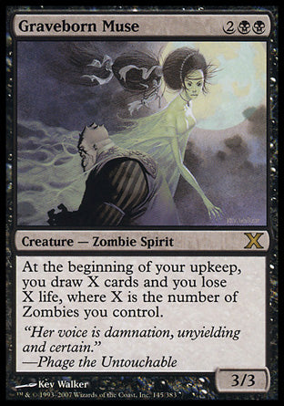 Graveborn Muse (10th Edition) Light Play