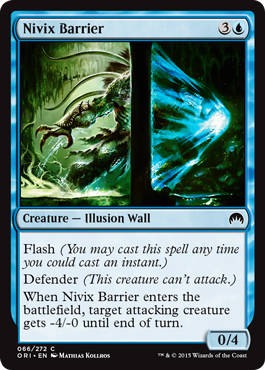Nivix Barrier (Magic Origins) Light Play