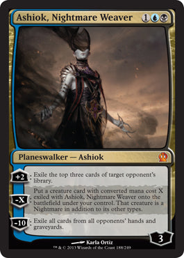 Ashiok, Nightmare Weaver (Theros) Medium Play Foil