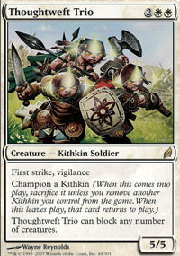 Thoughtweft Trio (Lorwyn) Light Play