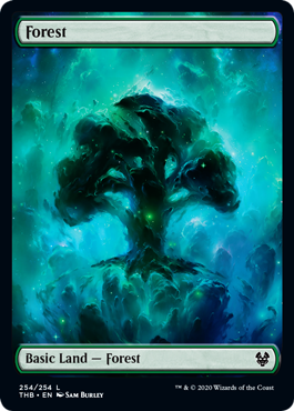 Forest (254) (Theros Beyond Death) Light Play