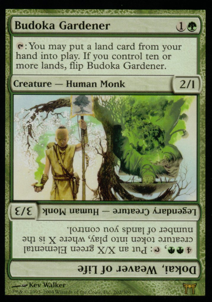 Budoka Gardener (Champions of Kamigawa) Medium Play