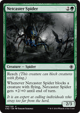Netcaster Spider (Conspiracy: Take the Crown) Near Mint