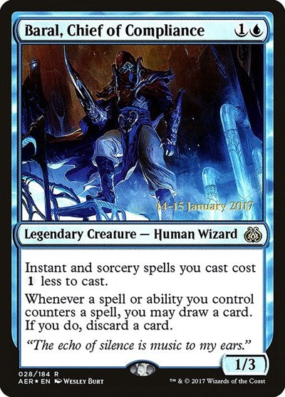 Baral, Chief of Compliance (Promos: Prerelease Cards) Near Mint Foil