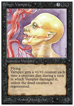 Sengir Vampire (Unlimited) Heavy Play