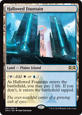 Hallowed Fountain (Ravnica Allegiance) Medium Play