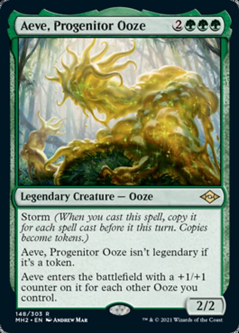 Aeve, Progenitor Ooze (Modern Horizons 2) Medium Play