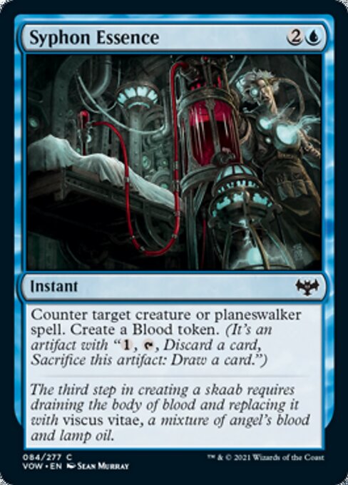 Syphon Essence (Innistrad: Crimson Vow) Medium Play