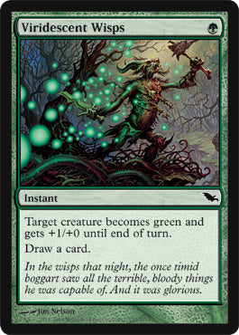 Viridescent Wisps (Shadowmoor) Medium Play