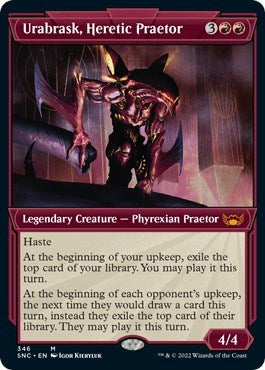 Urabrask, Heretic Praetor (Showcase) (Streets of New Capenna) Near Mint