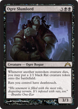 Ogre Slumlord (Gatecrash) Light Play
