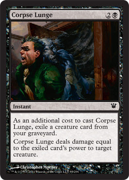 Corpse Lunge (Innistrad) Light Play Foil