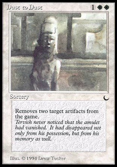 Dust to Dust (The Dark) Medium Play