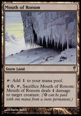 Mouth of Ronom (Coldsnap) Light Play