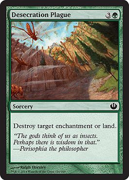 Desecration Plague (Journey into Nyx) Near Mint Foil