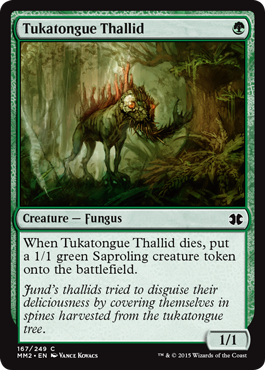 Tukatongue Thallid (Modern Masters 2015) Medium Play