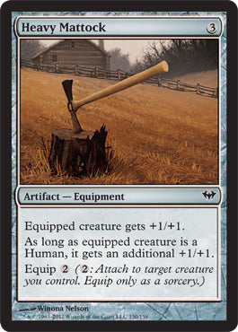 Heavy Mattock (Dark Ascension) Medium Play