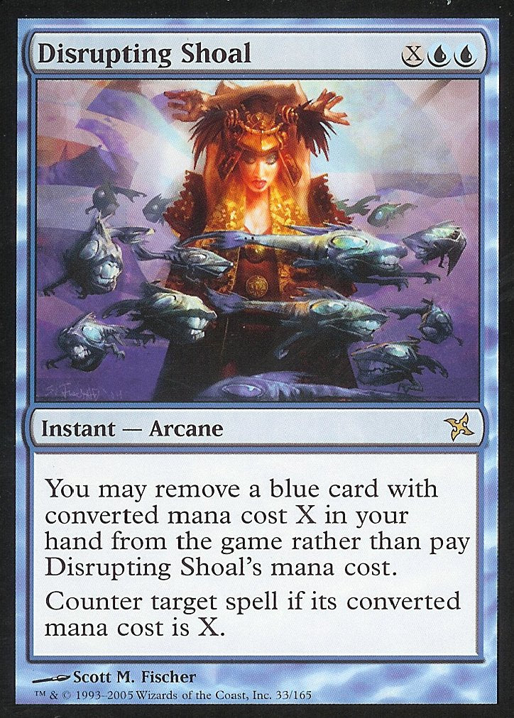 Disrupting Shoal (Betrayers of Kamigawa) Medium Play