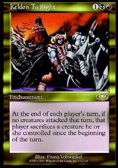Keldon Twilight (Planeshift) Near Mint Foil