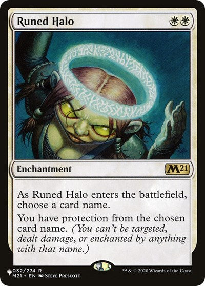 Runed Halo (The List) Near Mint