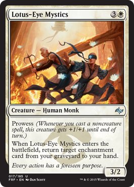 Lotus-Eye Mystics (Fate Reforged) Near Mint