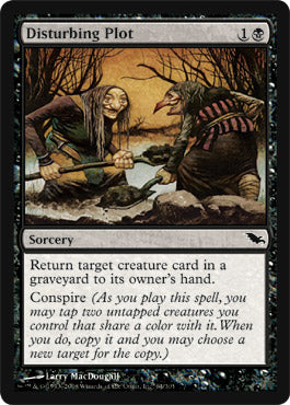 Disturbing Plot (Shadowmoor) Medium Play
