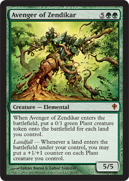 Avenger of Zendikar (Worldwake) Medium Play Foil