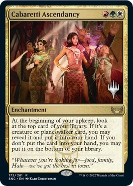Cabaretti Ascendancy (Promo Pack: Streets of New Capenna) Light Play