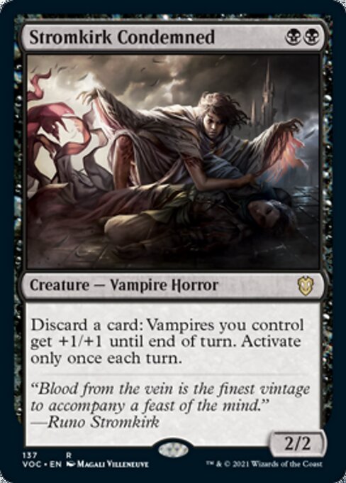 Stromkirk Condemned (Commander 2021 Crimson Vow) Light Play