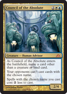 Council of the Absolute (Dragon's Maze) Near Mint Foil