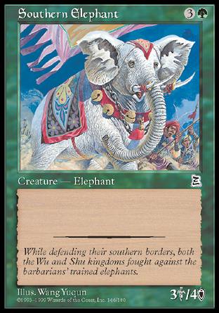 Southern Elephant (Portal Three Kingdoms) Near Mint