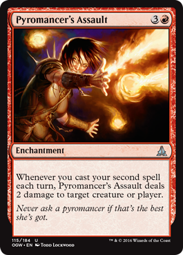 Pyromancer's Assault (Oath of the Gatewatch) Near Mint