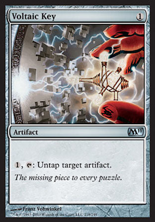 Voltaic Key (Magic 2011 Core Set) Light Play Foil