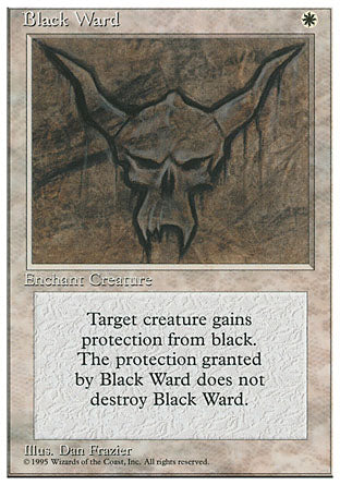 Black Ward (4th Edition) Medium Play